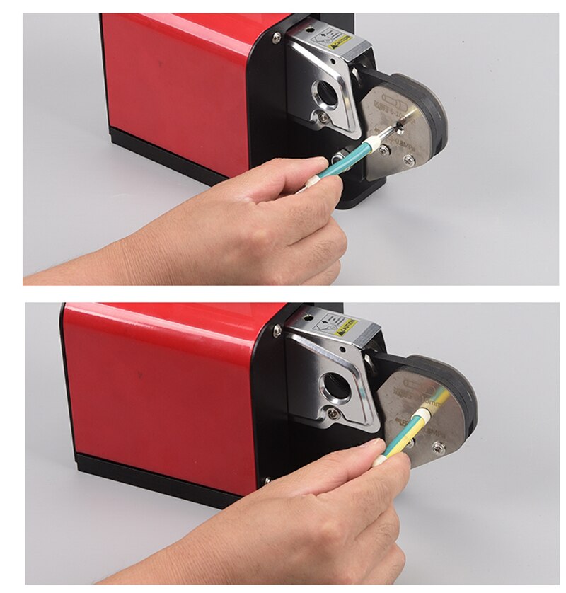 Pneumatisk rørformet klemmemaskin