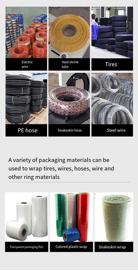 viklingsfilmpakkemaskin, automatisk innpakningsfilmballemaskin, automatisk innpakningsmaskin