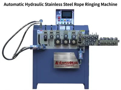 Automatisk hydraulisk tauringingsmaskin i rustfritt stål DQ2-8