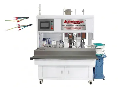 Helautomatisk kabelkrimpemaskin for ulike terminaler WPM-555