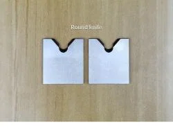 Pneumatisk Skrelling Maskin Round Knife - Stripper- og krympeblader