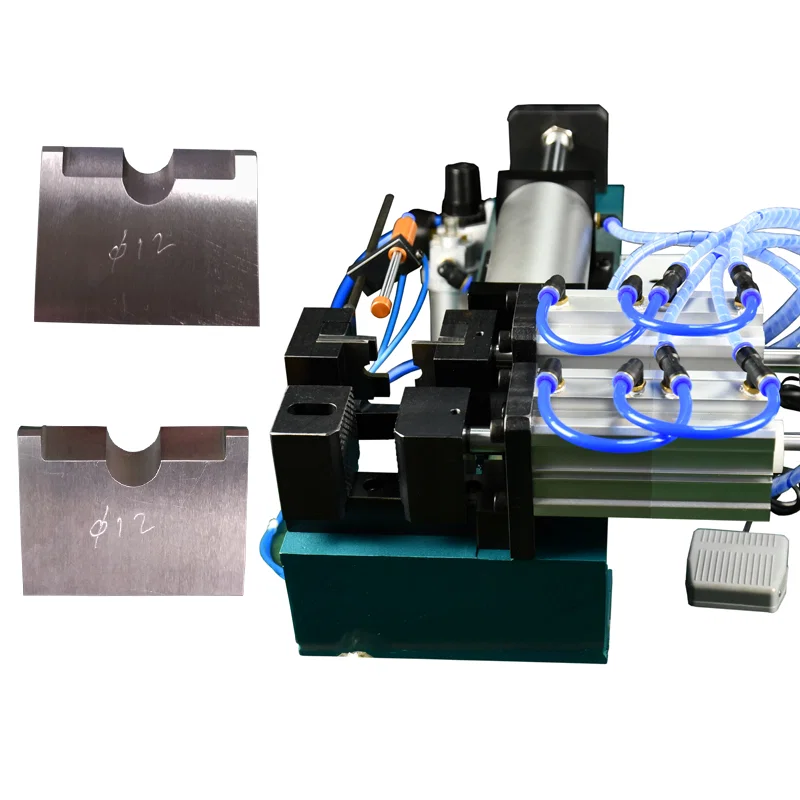 Pneumatisk trådstrippeblad for automatisk wire cutting and stripping-maskin, pneumatisk peelingmaskinkniv