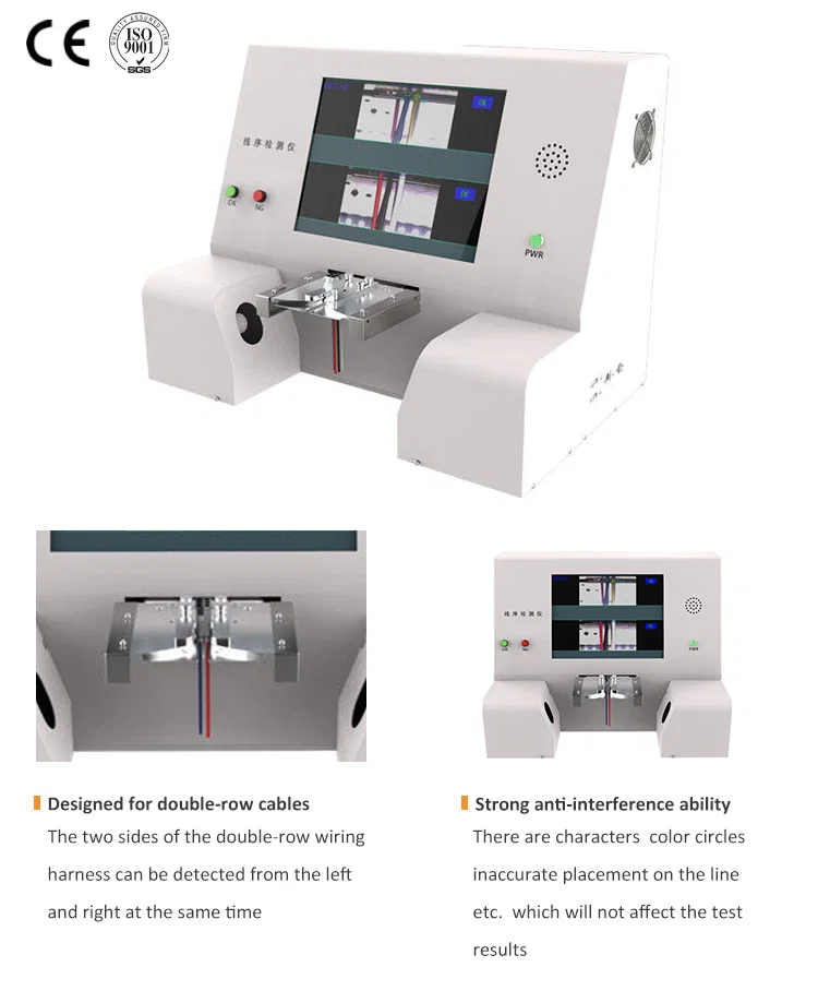 Wire Color Sequence Detector, Two-row Connector Wire Sequence Detector, Color Sequence Of Double-row Wires Wire Color Sequence Detector, Two-row Connector Wire Sequence Detector, Color Sequence Of Double-row Wires