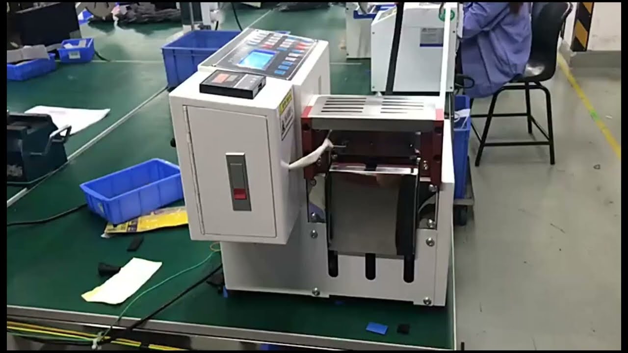 Automatisk varmkuttemaskin for plastbelter, elastiske bånd, polyestertau og nylonbånd