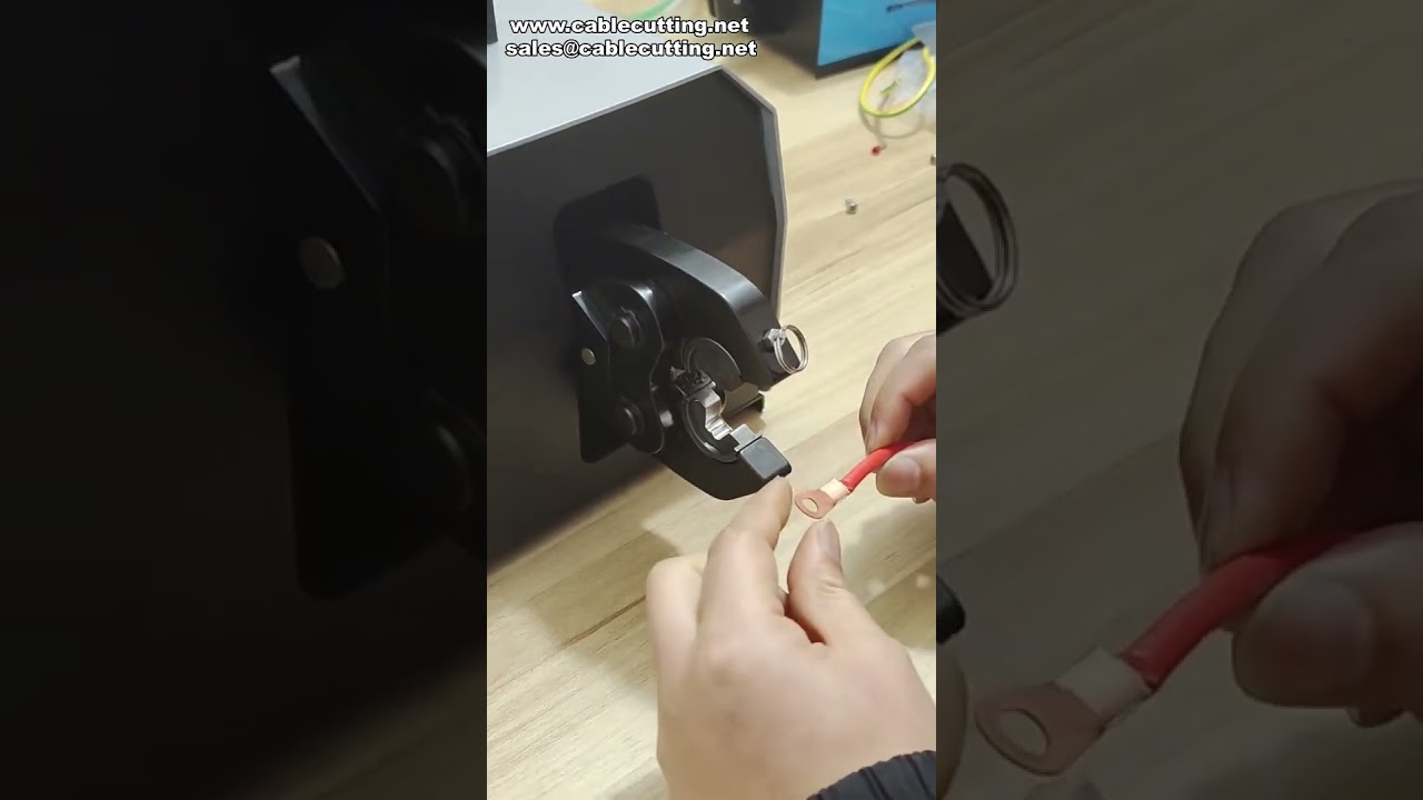 Effektiv 120L Pneumatisk Krymper for Åpne Kabelsko 5-300A