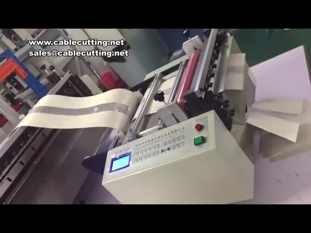 Release Film Cutting Machine Sales Automatic pet release film cutting machine pe release roll film c