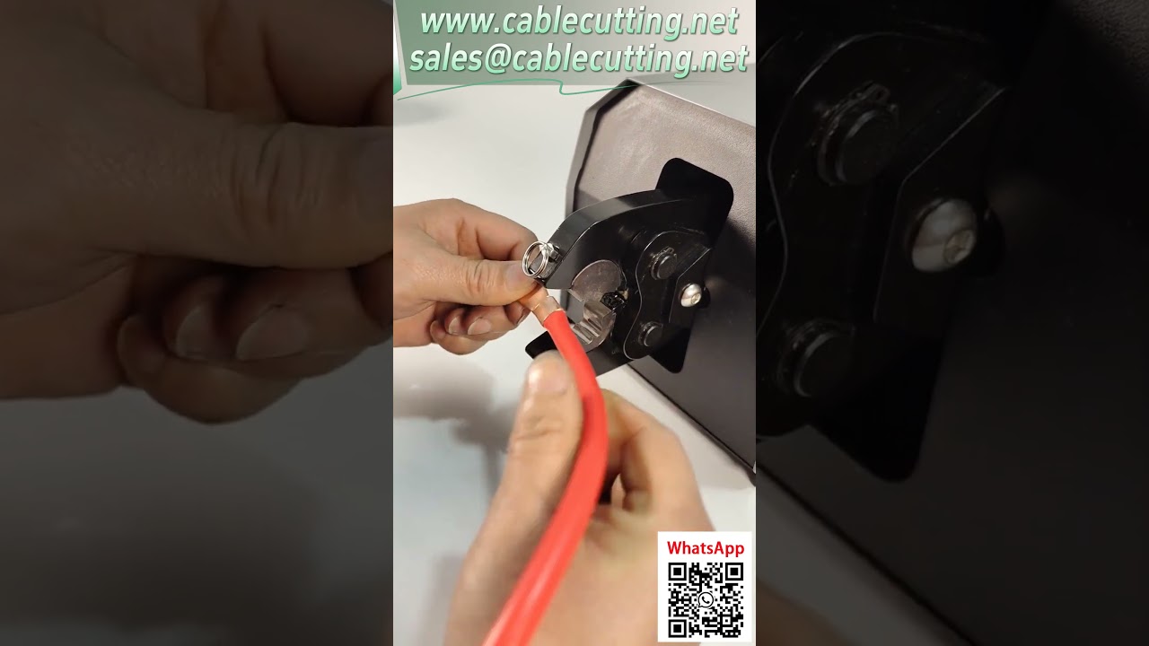 氣動壓接機｜150A開口鼻壓接難題破解！客製模具輕鬆搞定線細端子大 #支援客製