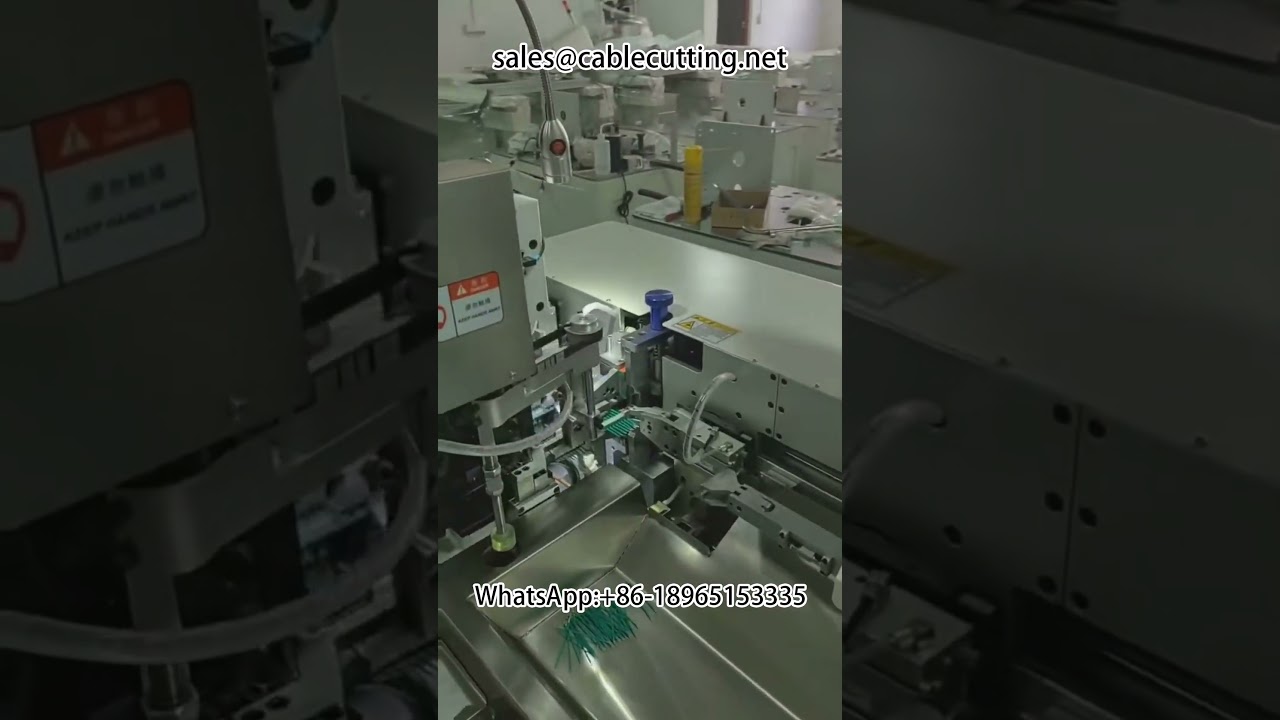 Automatisk dobbelthodet tinnstikkmaskin – Multifunksjonell terminalkrymper for bakre ende