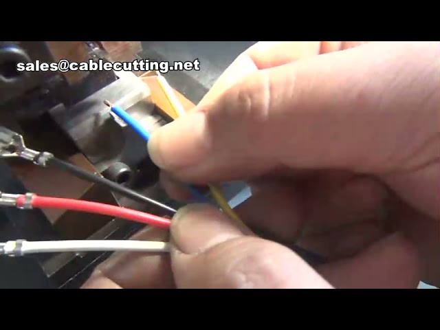 Automatisk kabel- og terminalkrympemaskin | Høyhastighets kabelkrymper
