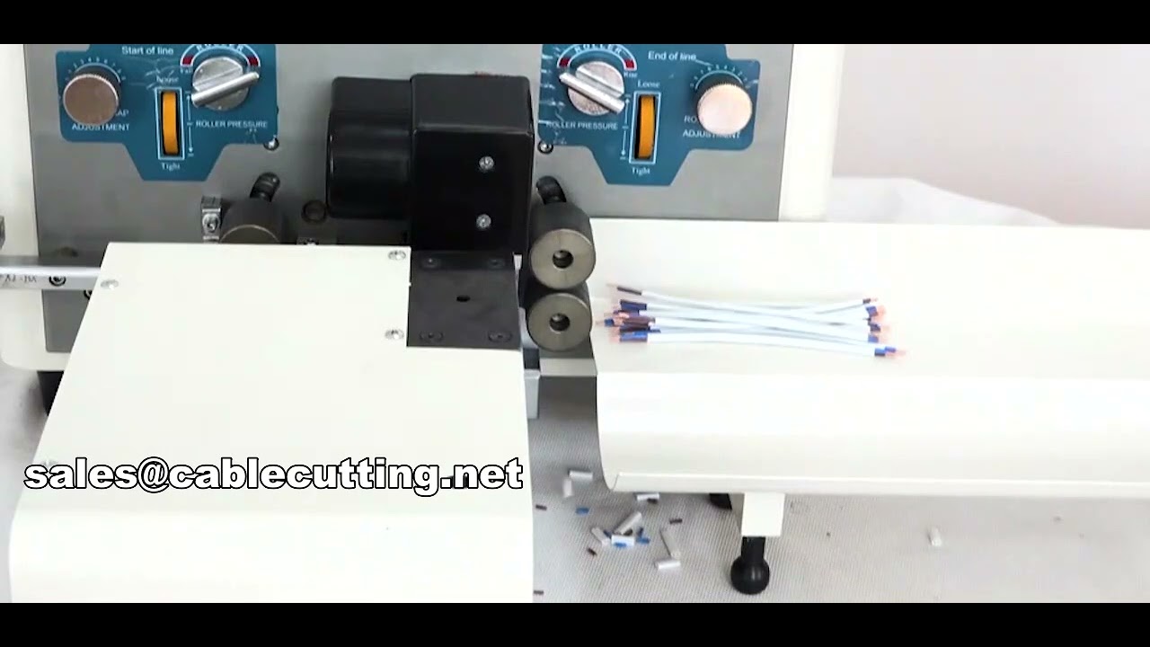 WPM-320: Effektiv maskin for kutting, stripping og vridning av flate dobbeltlags kabler