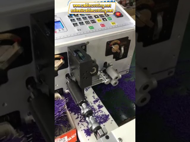 Stripping Machine with Cutting and Peeling and Twisting Machine