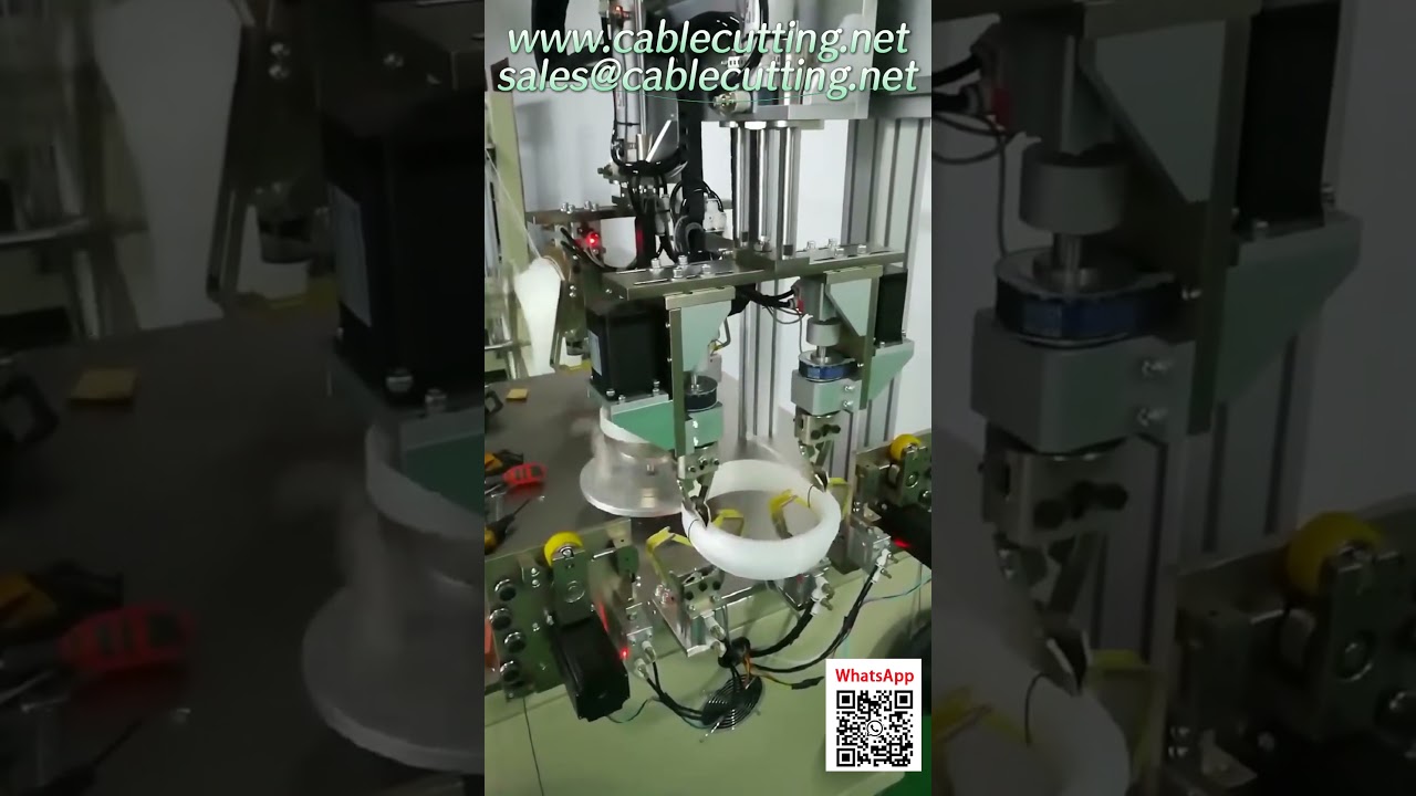 Automatic Bundling and Tying Machine for Nylon Fish Tape