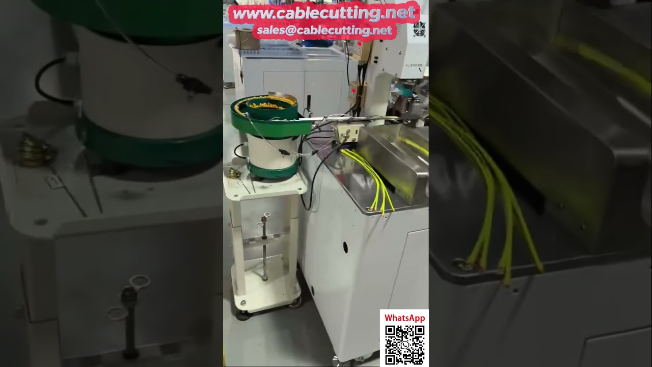 Automatisk dobbelthode crimppresse for forisolerte terminaler AWG14-26