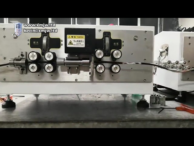 Automatic Cutting And Stripping Machine Eight Wheel Drive Peeling Machine For Bv Wire Electronic Cab