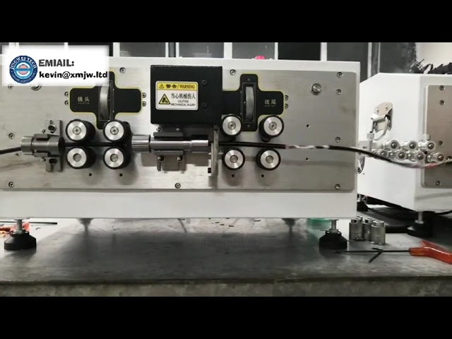 J0 1 35 mm² kabelavisoleringsmaskin – Automatisk peeling av ytre og indre mantel