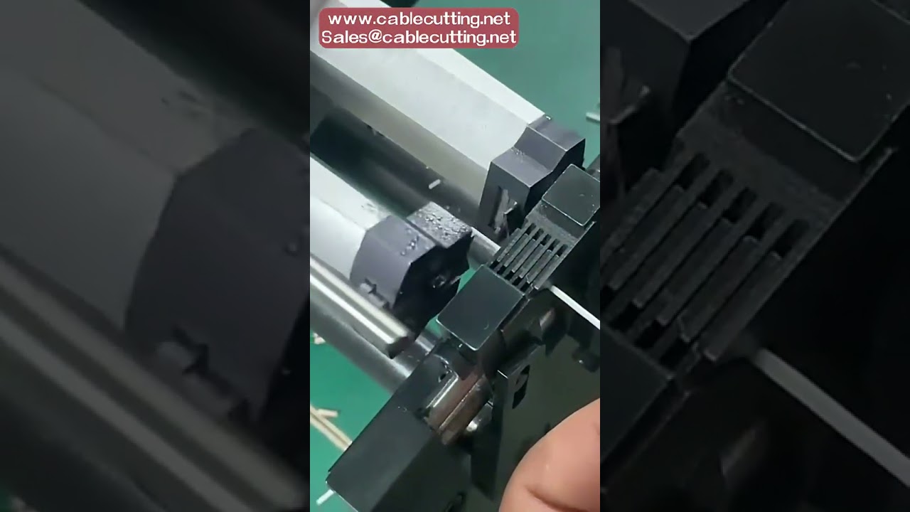 Automatisk koaksialkabel avisoleringsmaskin for RG-6, RG-7, RG-8, RG-9, RG-11, RG-58, RG-59, RG-56, RG-174, RG-178, RG-316