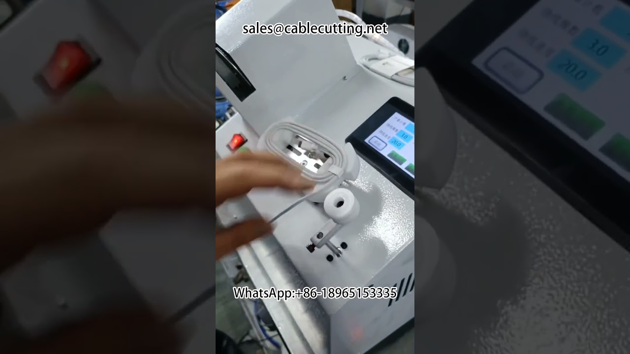 Datakabel & papirkortviklingsmaskin | Automatisk kabelstripping | Bilindustri, DIY og fabrikk