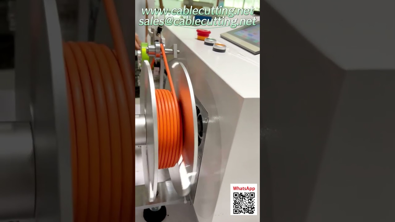 Automatic Cable Traversing and Metering Machine for Spooling and Coiling