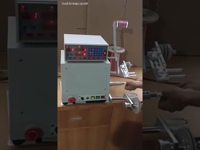 Mesin Gulung Kawat Otomatis CNC 810 - Penggulung Koil Kawat 0.03-1.2mm, 220V/110V