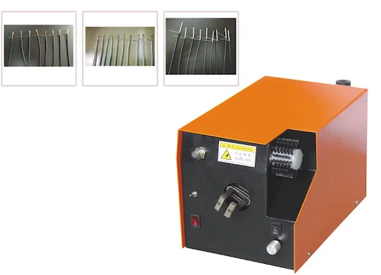 Kabel Skjerm Brush Vridemaskin WPM-03B - Halvautomatisk stålbørstemaskin